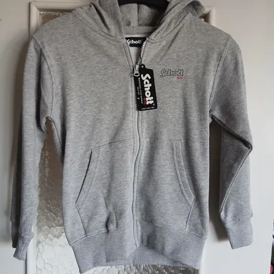 Sweat Zippé à capuche Schott 8 ans neuf 